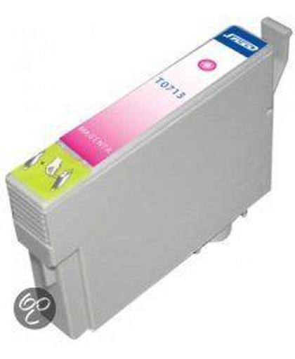Merkloos - Inktcartridge / Alternatief voor de Epson T0713XL / Magenta / Hoge Capaciteit