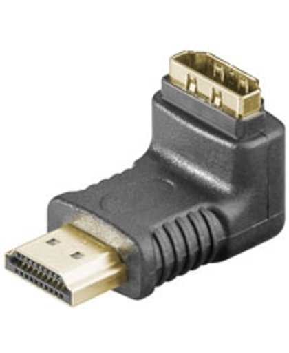 Goobay A 339 GA (HDMI 19pin F/HDMI 19pin M) HDMI 19pin HDMI 19pin Zwart kabeladapter/verloopstukje