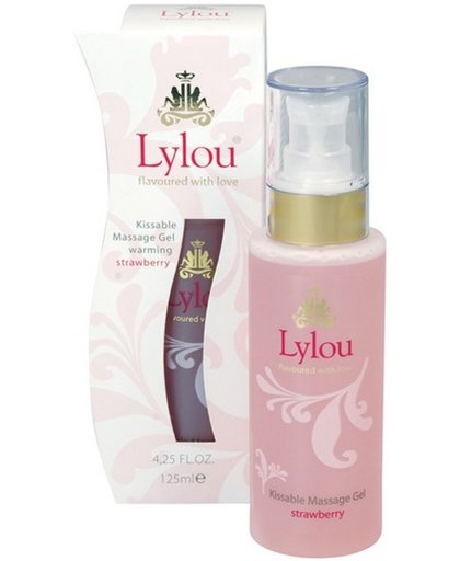 Lylou - Kissable Massagegel Aardbei