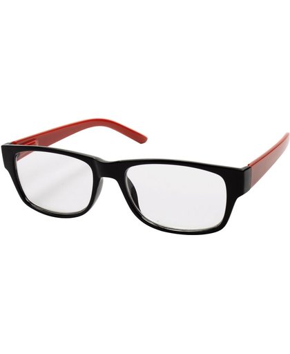 Hama Leesbril Kunststof Zwart/rood +3.0 Dpt