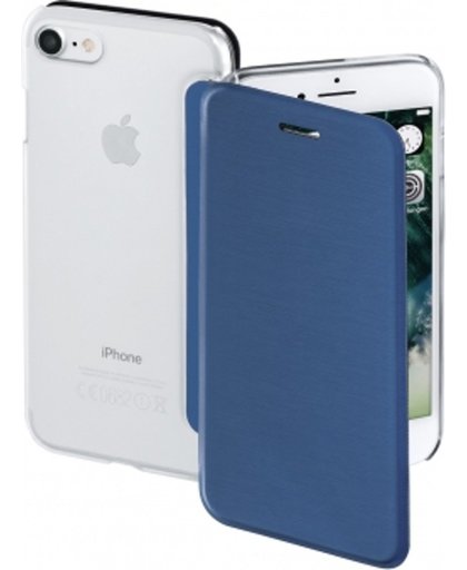 Hama Booklet Clear Voor Apple IPhone 7/8 Donkerblauw