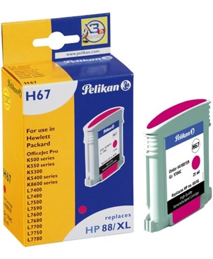 Pelikan 4108159 Magenta inktcartridge