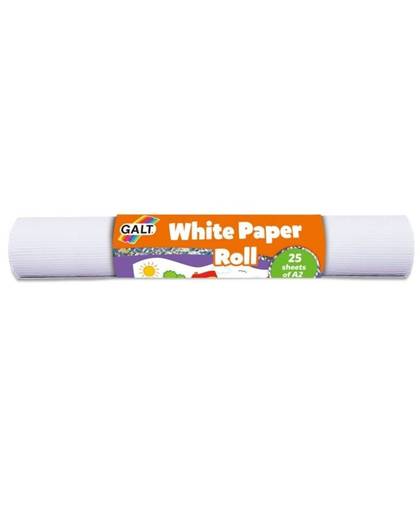 Galt papierrol A2-formaat wit