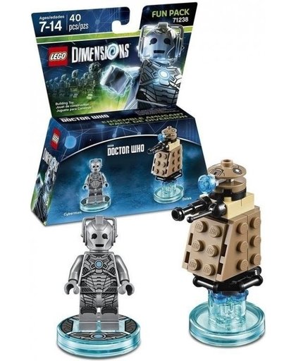 Lego Dimensions Fun Pack - Doctor Who: Cyberman and Dalek