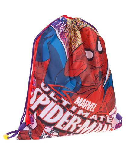 Kamparo Spider-Man gymtas rood/blauw 4 liter