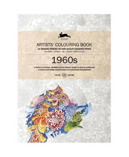 1960S / Artists colouring book
