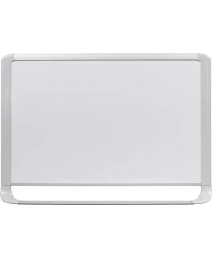 Bi-Office MasterVision emaille whiteboard met lichtgrijze kader ft 90 x 60 cm