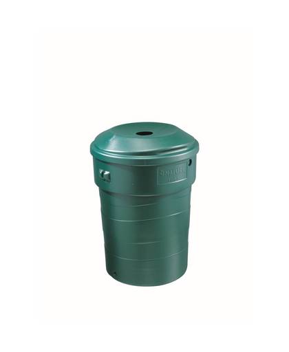 Regenton conisch kunststof groen 180 liter H95 x 51-60 cm doorsnede