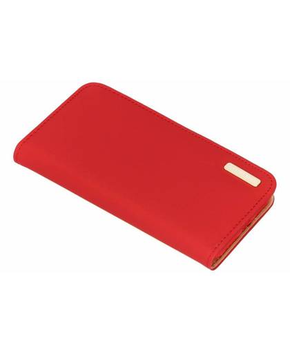 Rode Genuine Leather Case voor de iPhone X