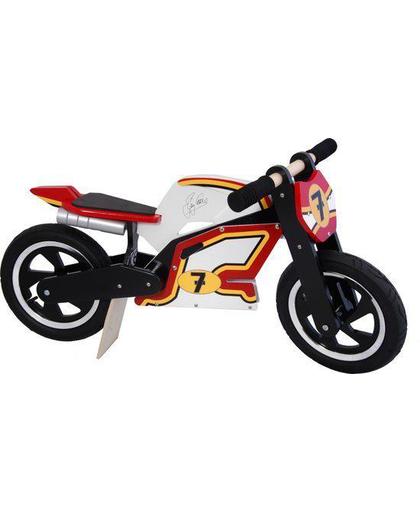 Kiddimoto Superbike - Houten Loopmotor - Barry Sheen