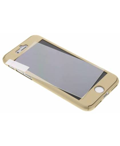 Gouden 360° effen protect case voor de iPhone 8 / 7