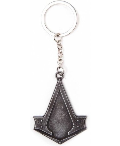 Assassin's Creed Syndicate Metal Logo Keychain