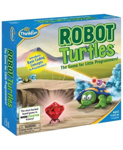 ThinkFun leer programmeren spel Robot Turtles Engelstalig