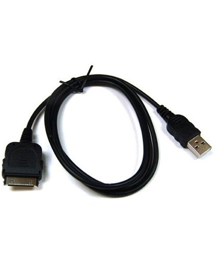 Mobiparts 30-Pin USB kabel Zwart voor iPhone / iPod / iPad