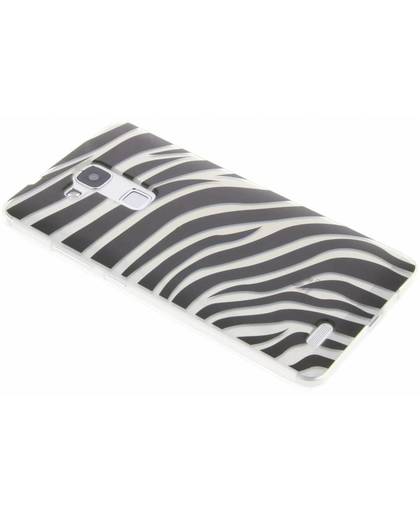 Dierenprint design Zebra TPU hoesje voor de Huawei Mate 7