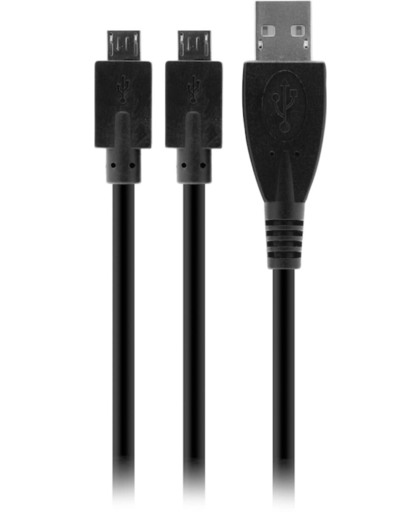 Venom VL027942 3m USB A Mannelijk Mannelijk Zwart USB-kabel