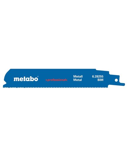 Metabo 5 lames de scies sabres, métal, profes., 150 x 1,1 mm