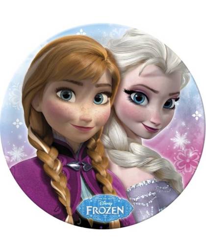 Disney Frozen bord melamine 20 cm multicolor