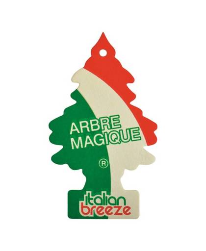 Arbre Magique luchtverfrisser 12 x 7 cm Italian Breeze