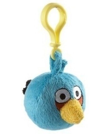 Angry Birds Pluche Backpack Clip - Blue Bird