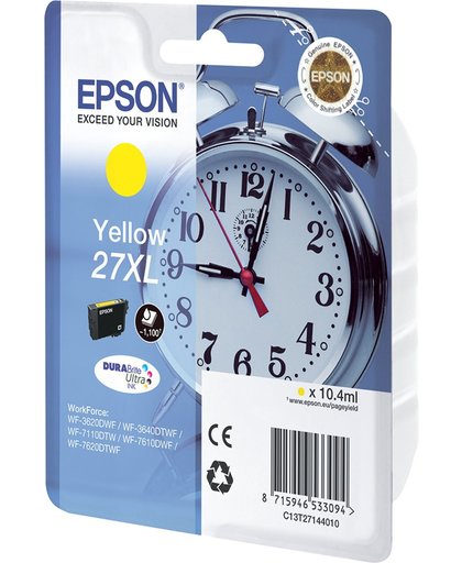 Epson 27XL - Inktcartridge / Geel