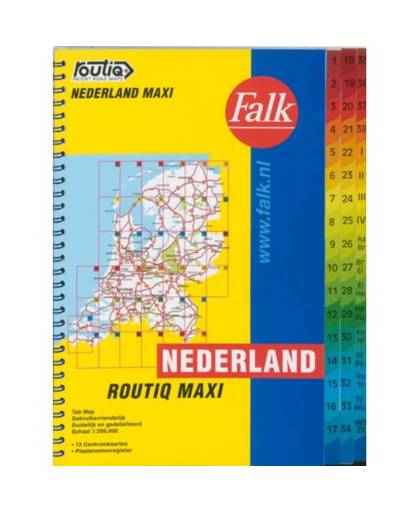 Routiq Nederland Maxi Tab Map - Routiq patent