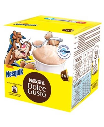 Nescafe Dolce Gusto pads, Nesquik, pak van 16 stuks