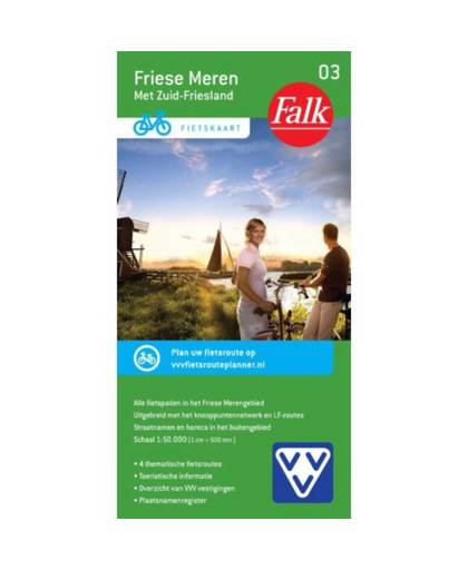 Friese Meren - Falkplan fietskaart