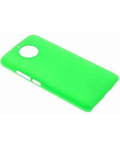 Groen effen hardcase hoesje voor de Motorola Moto G5S