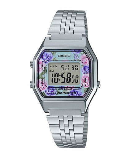 Casio LA680WEA-2CEF horloge Elektronisch Polshorloge Unisex Zilver