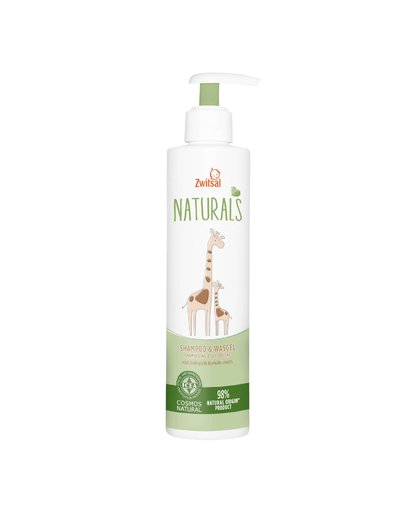Naturals shampoo & wasgel - 250 ml - baby