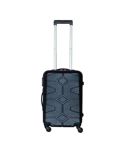 Castillo ABS handbagage koffer Matrix zwart