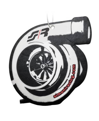 Simoni Racing luchtverfrisser Turbo 9 x 8 cm Lavendel zwart/wit