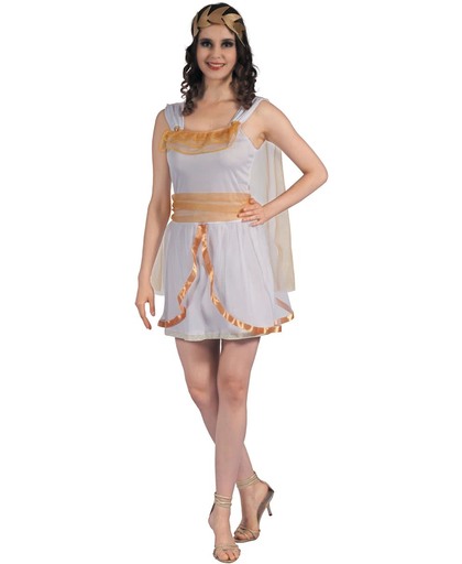 Griekse godin kostuum voor vrouwen - Verkleedkleding - Maat M