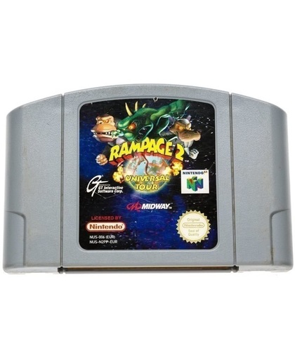 Rampage 2 Universal Tour - Nintendo 64 [N64] Game PAL