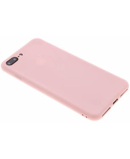 Poederroze color TPU hoesje voor de iPhone 8 Plus / 7 Plus