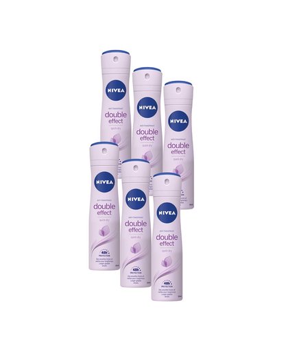 Double Effect deodorant spray - voordeelverpakking 5+1 gratis