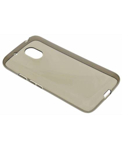 Grijze transparante gel case voor de Motorola Moto G4 Play