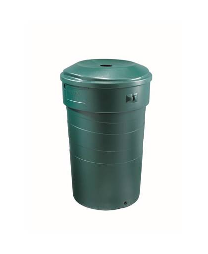 Regenton conisch kunststof groen 320 liter H115 x 45,7-68,5 cm doorsnede
