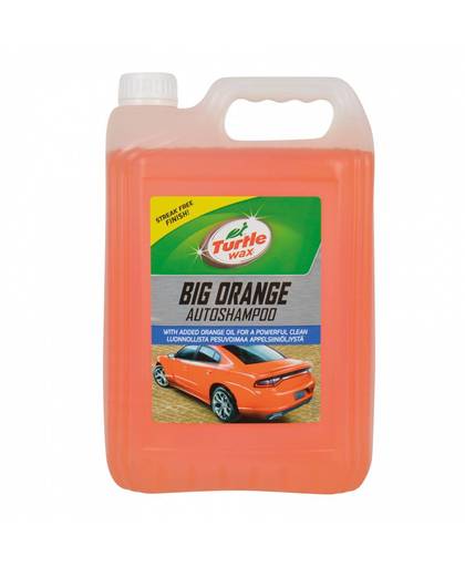 Turtle Wax 52817 Big Orange shampoo 5 Ltr