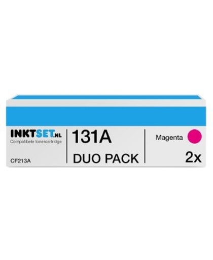 Jamos - Tonercartridge / Alternatief voor de HP 131A (CF213A) Toner Magenta Duo Pack