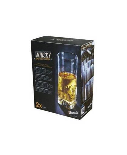 2x hoge whiskey glazen - 300 ml - whiskyglas