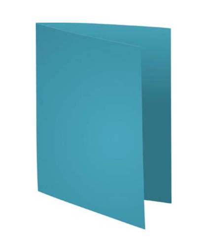 Exacompta dossiermap Forever met zichtrand, ft A4, pak van 100, blauw