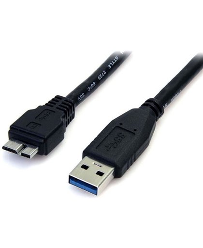 StarTech.com USB3SAUB3BK USB-kabel 0,9 m USB A Micro-USB B Mannelijk