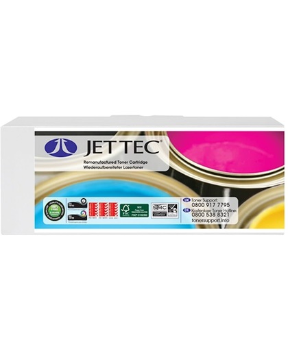 Jet Tec HE402 6000pagina's Geel laser toner & cartridge