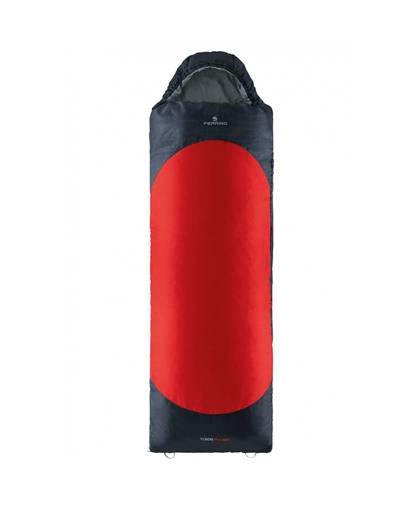 Ferrino slaapzak Yukon Pro SQ rood/grijs 220x80 cm