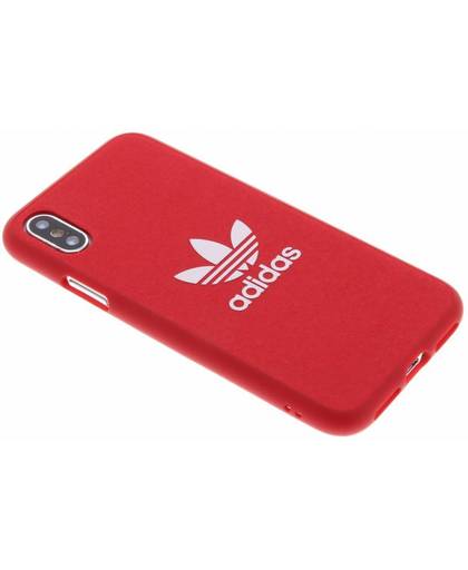 Rode Adicolor Moulded Case voor de iPhone X