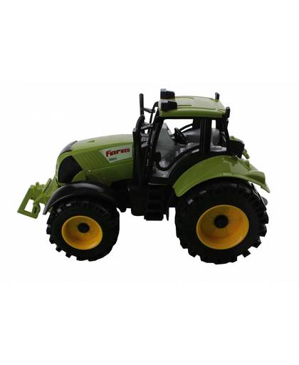 Jonotoys tractor farm truck 23 cm groen