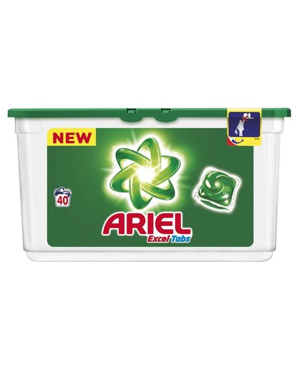 Ariel Excel tabs Regular wascapsules 40 wasbeurten