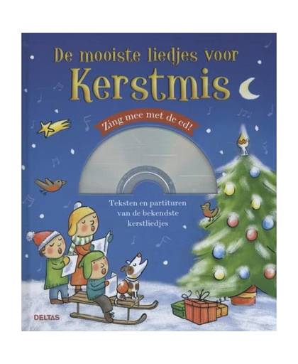 Deltas liedjesboek de mooiste liedjes voor Kerstmis met cd 23 cm